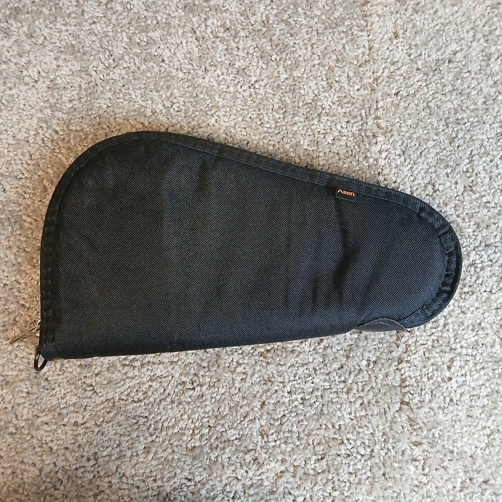 Allen Zipper Softcase for Pistol Storage for Gun - Black